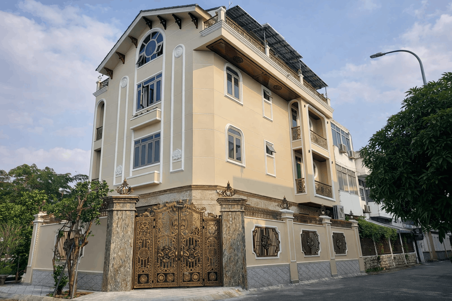 Lắp đặt hệ thống điều hòa không khí - Biệt thự