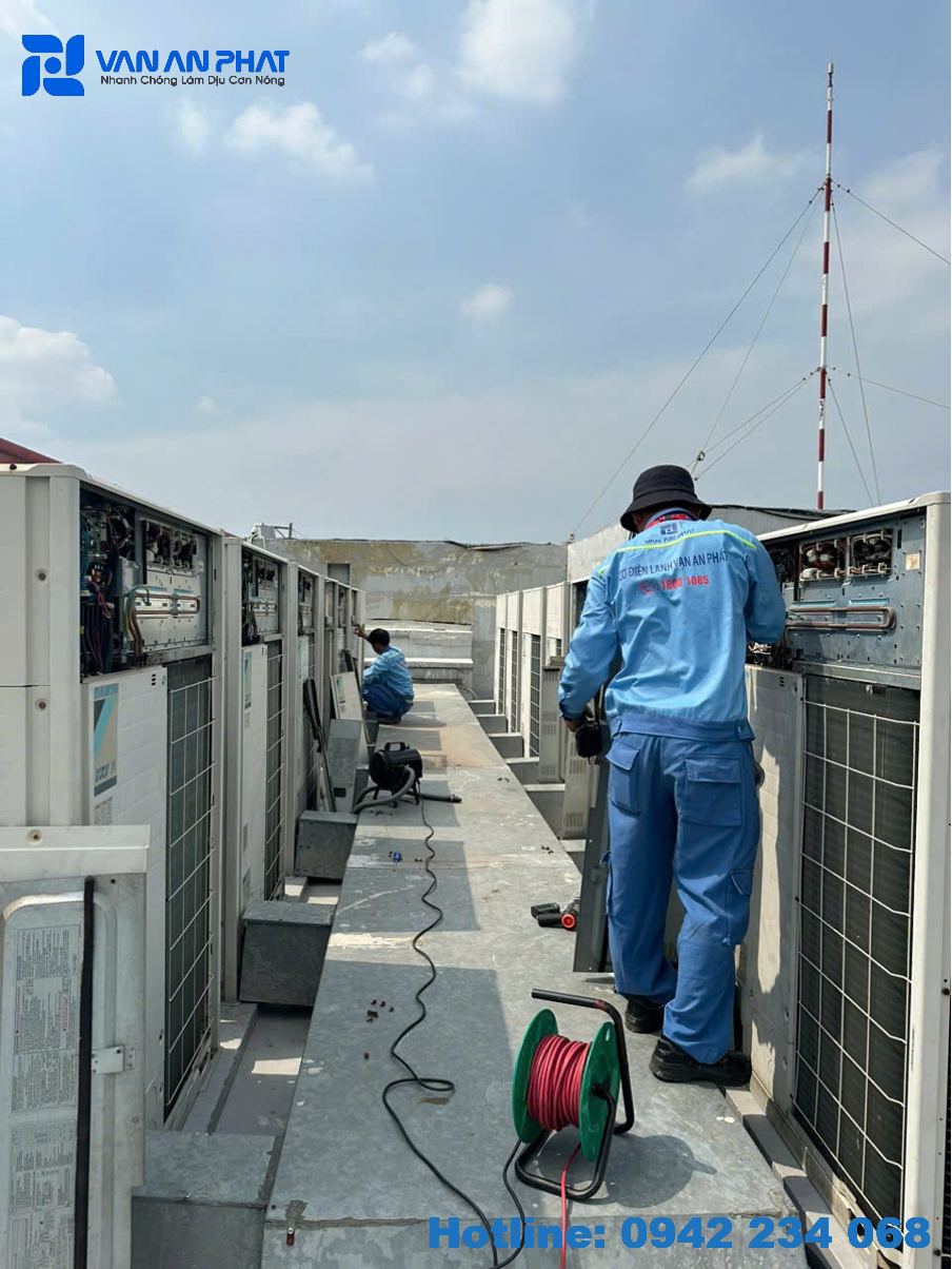 Sửa chữa hệ thống máy lạnh – Khắc phục nhanh, triệt để