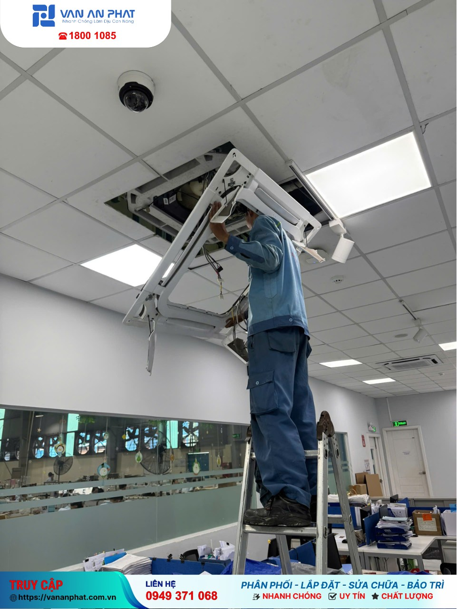 Thi công điều hòa trung tâm cho tòa nhà, Giải pháp tối ưu & tiết kiệm điện