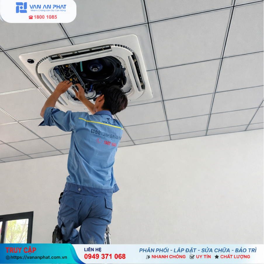 Thi công điều hòa trung tâm cho tòa nhà, Giải pháp tối ưu & tiết kiệm điện