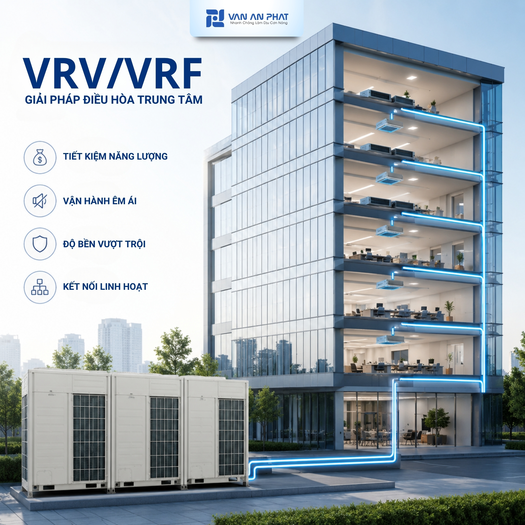 Hệ thống máy lạnh VRV/VRF